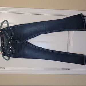 Rock N Roll boot cut bling jeans Youth 12